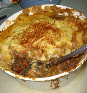 Shepard's Pie (with Mashed Potatoes)